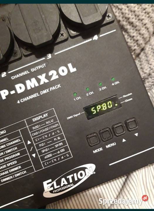 Elation DPDMX20L dimmer DMX