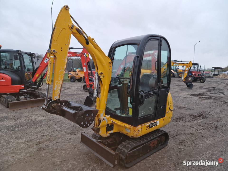 Minikoparka JCB 8014 2006r 3000mtg Rok produkcji 2006 Ryżki