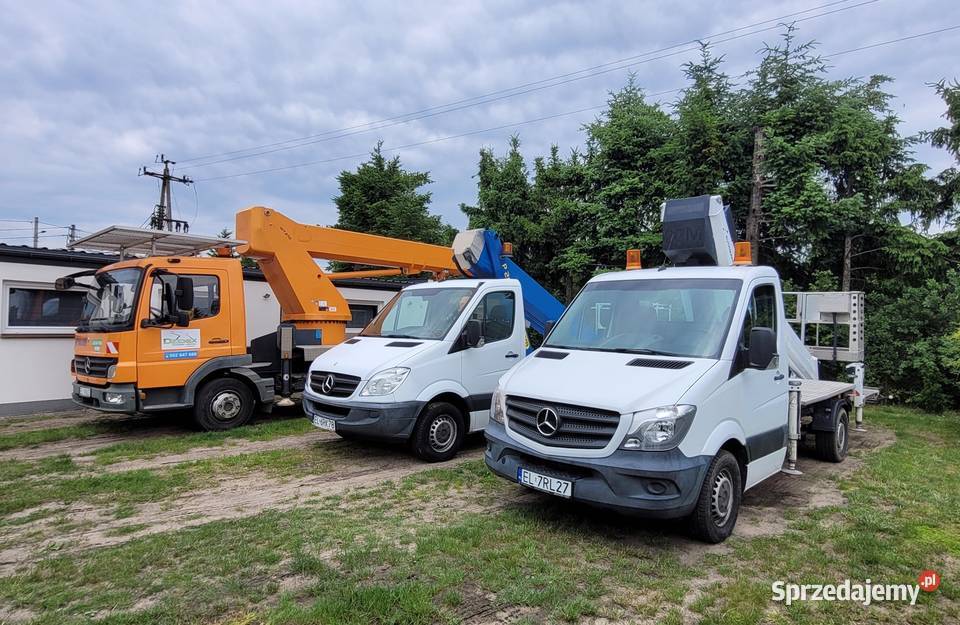 Podnośnik koszowy 27 m 35t Ruthmann TB 270 Łódź sprzedam