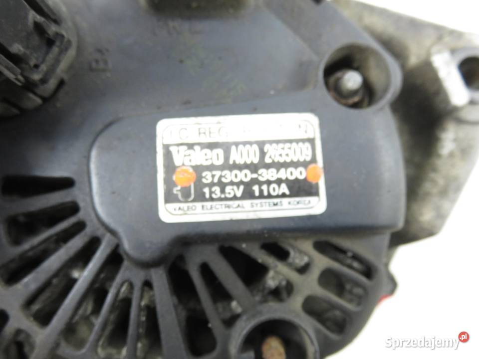 ALTERNATOR HYUNDAI SONATA IV 20 3730038400 osobowe Układ elektryczny silnika sprzedam