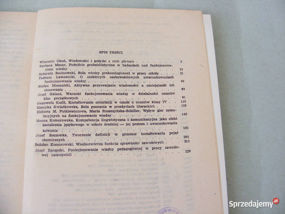 Stosowanie wiedzy Potrzeby wychowawcze Systemy Oborniki Śląskie