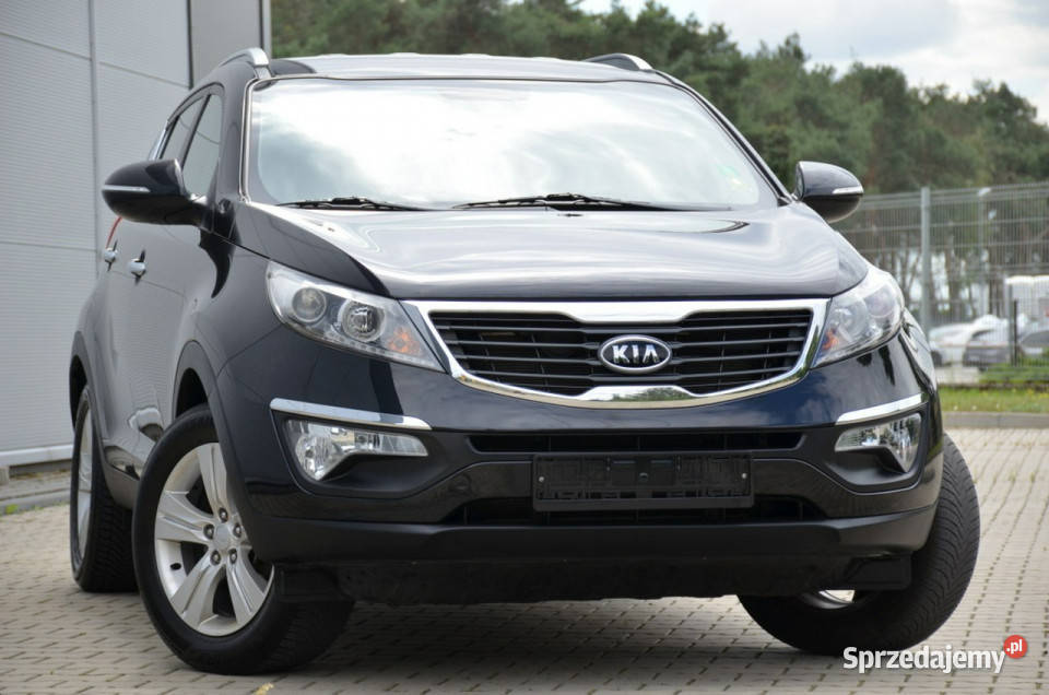 Kia Sportage Czarna Zarejestrowana 16GDI 135 czarny Samochody osobowe łódzkie Kutno