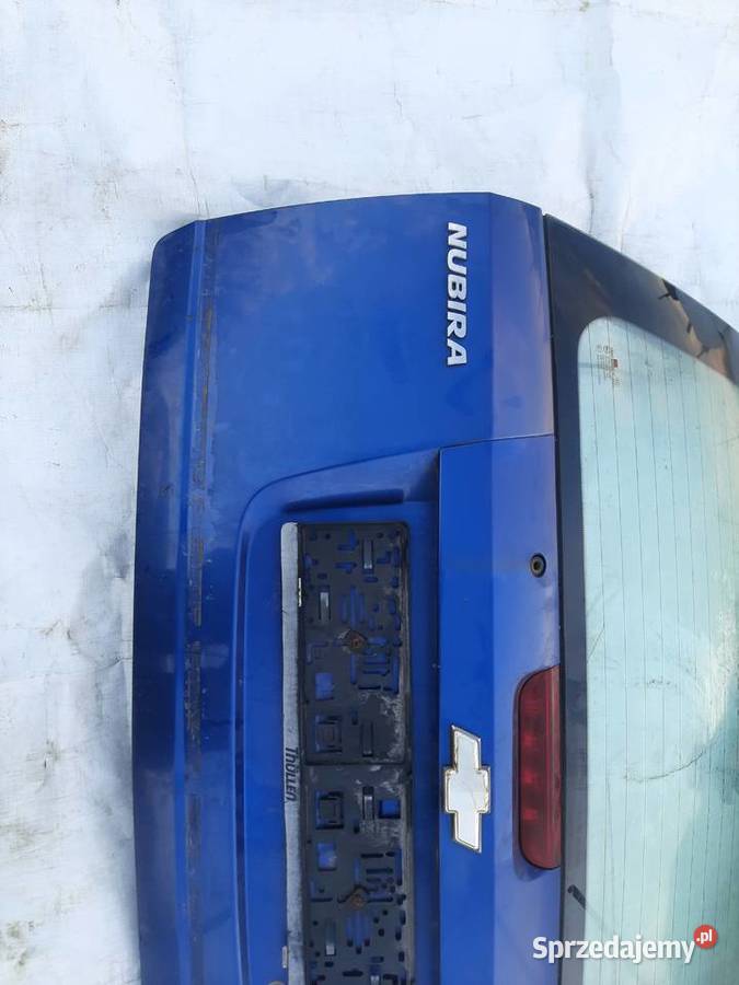 Chevrolet Lacetti Nubira klapa tylna z szybą 15U łódzkie Ksawerów