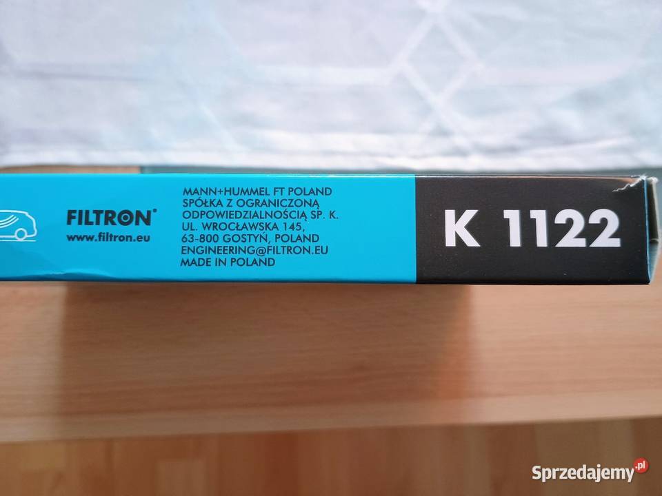 Filtr kabinowy fiat panda Płock