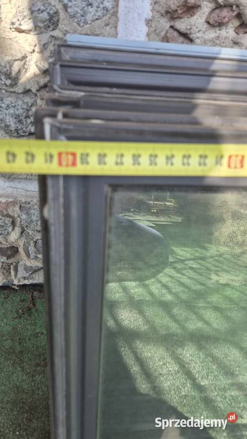 Okno 50x40 aluminiowe fix podlaskie Kleosin