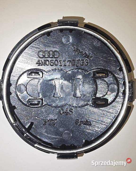 Dekielki do Felg Audi 61mm Wysoka Jakość Czarne Błaszki sprzedam
