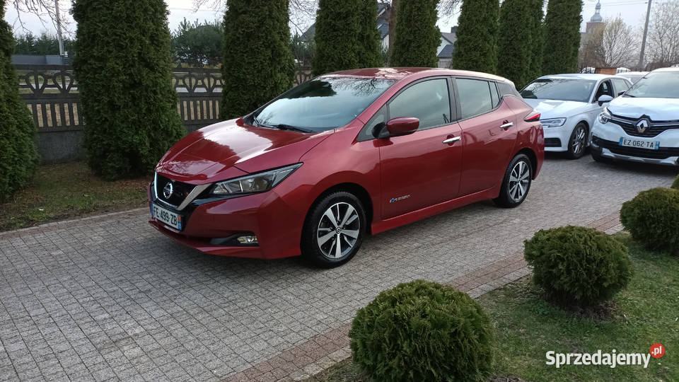 Nissan Leaf 2019 40kWh pompa ciepła kamera Nissan