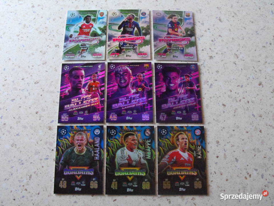 Karty piłkarskie topps Match Attax 202526 Pozostałe