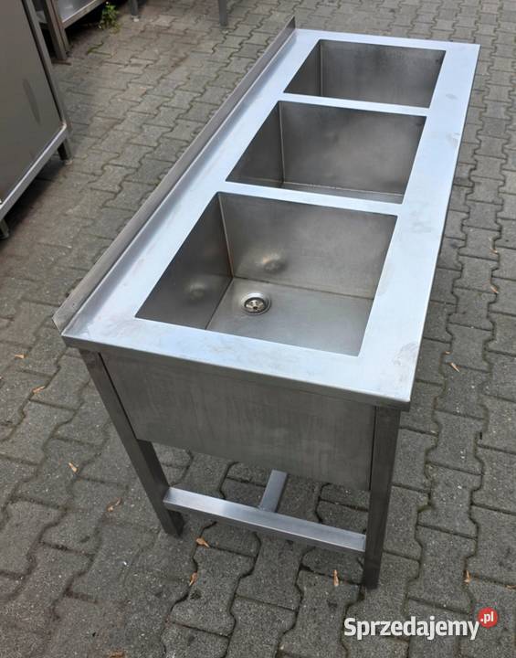 Zlew Basen Gastronomiczny 3 Komorowy 1436085 Nowe Skalmierzyce