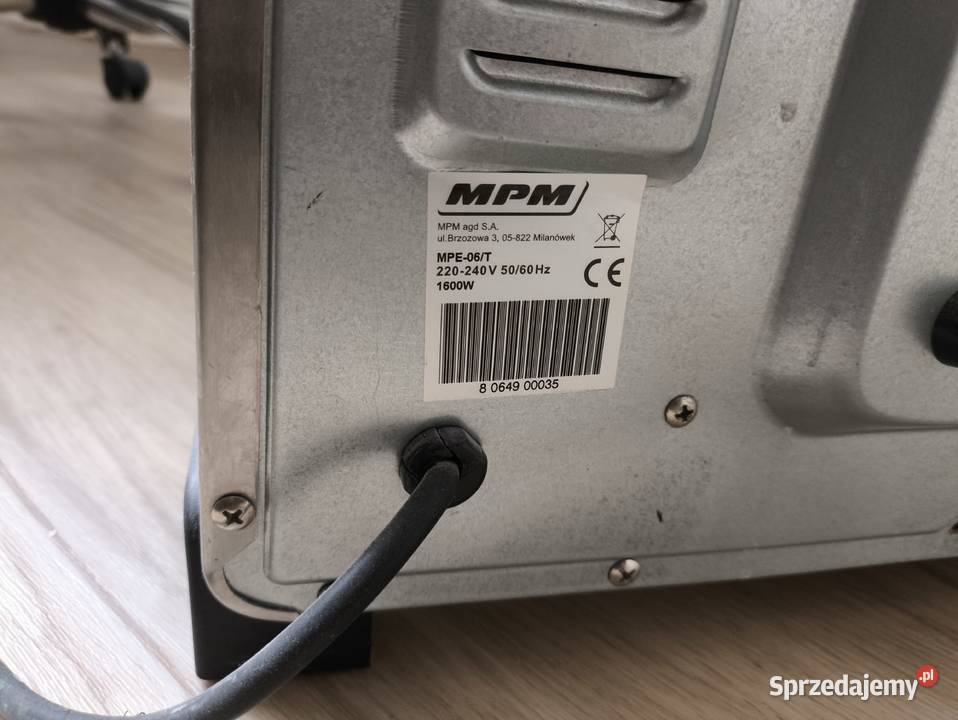Piekarnik MPM wolnostojacy Malbork