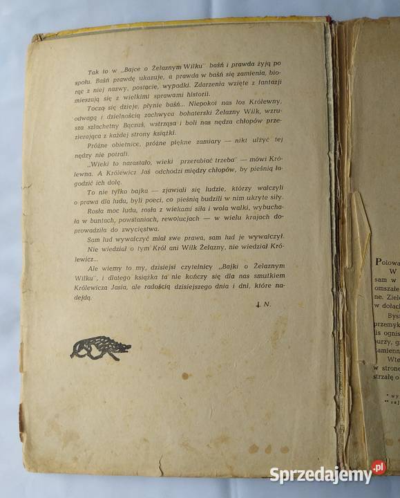 Bajka o żelaznym wilku Wacław Sieroszewski Hajnówka