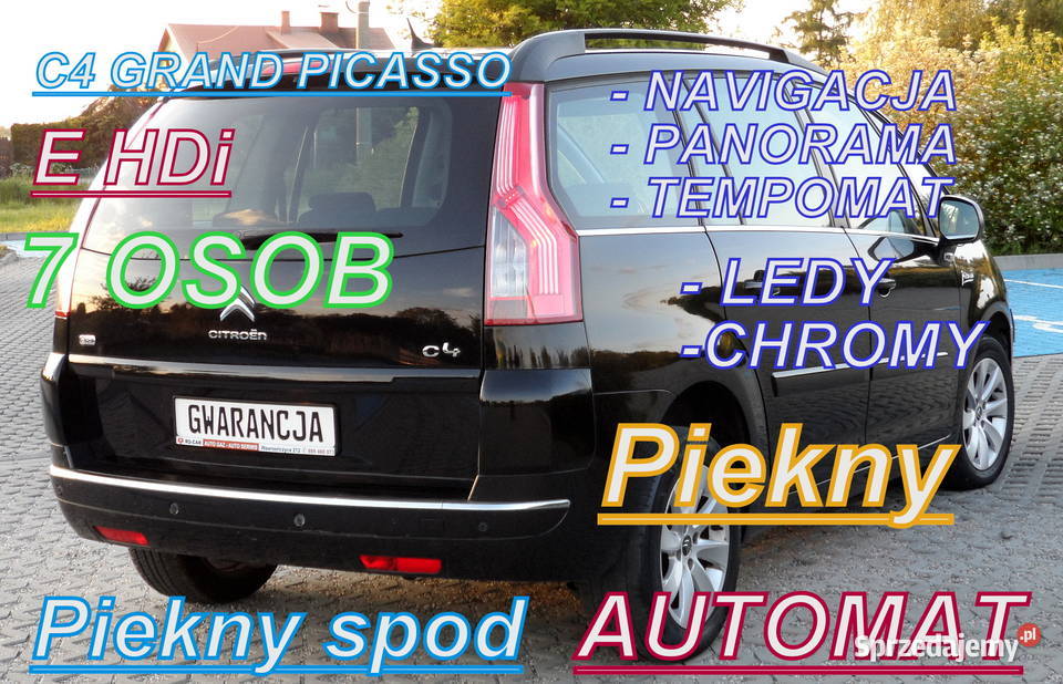 Citron C4 Grand Picasso 16 Ehdi 115 Bochnia sprzedam