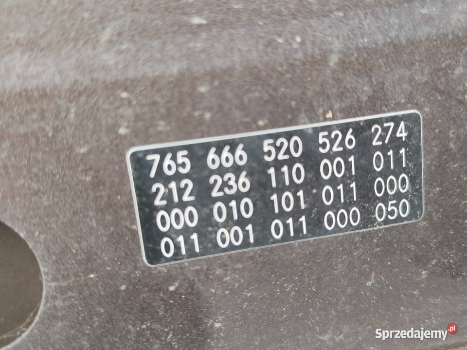 Maska Pokrywa Silnika Mercedes EKlasa W212 Lift Pleszew