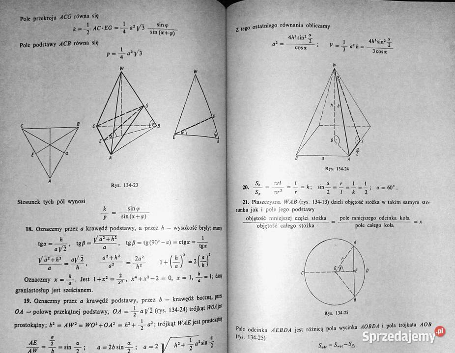 Matematyka kandydatów na wyższe uczenie R Chełm sprzedam