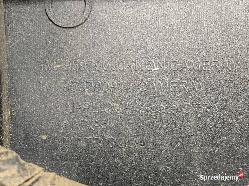 LISTWA KLAPY TYŁ OPEL MOKKA Hatchback 95979090 Listwy i nakładki
