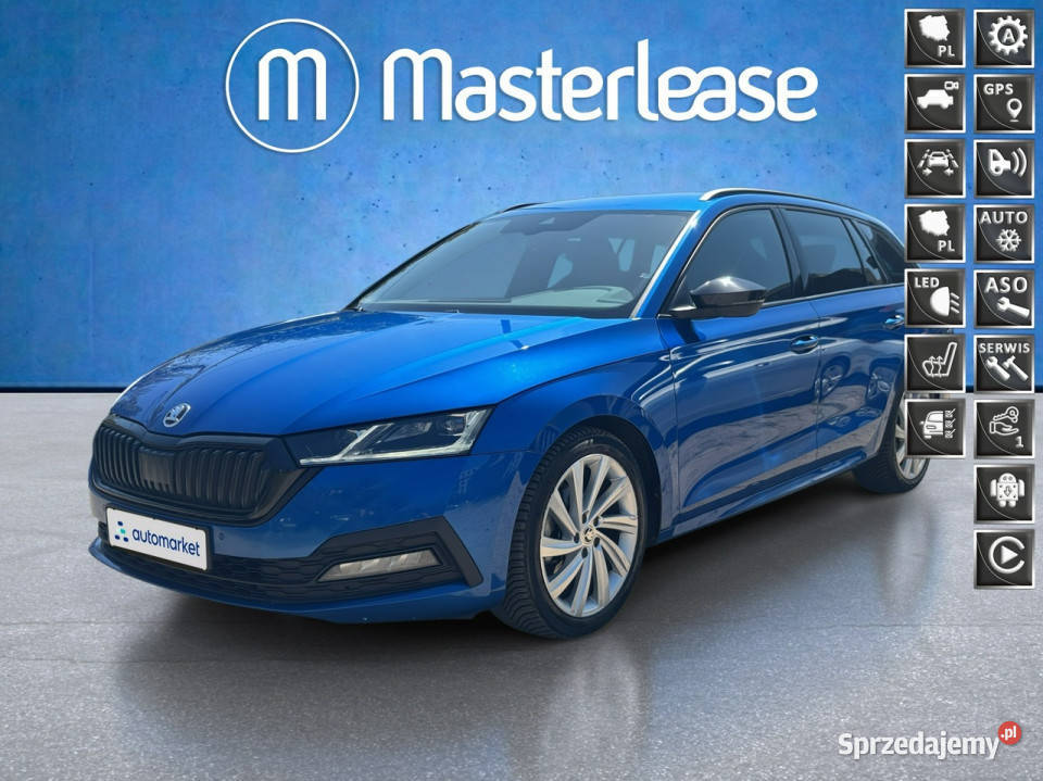koda Octavia 20 TDI Style DSG Z Polskiego Salonu wielofunkcyjna kierownica mazowieckie