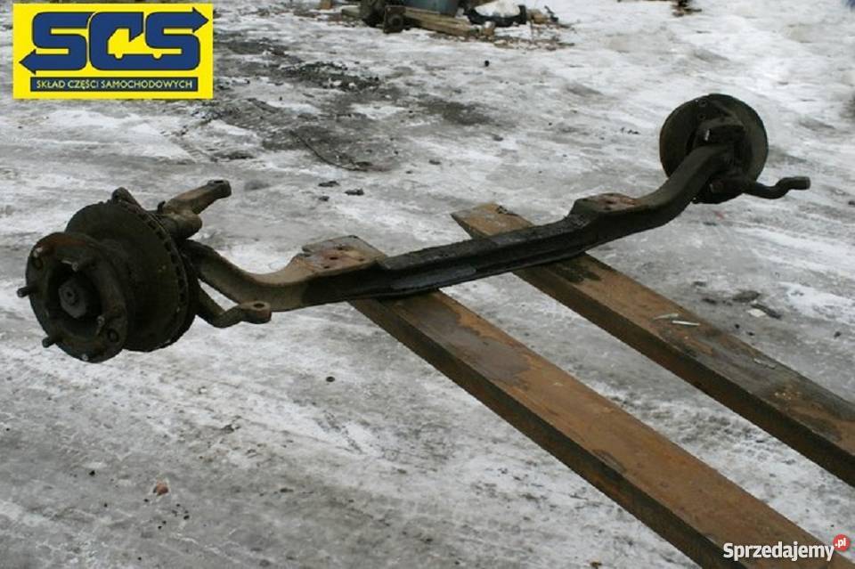 IVECO EUROCARGO OŚ PRZEDNIA BELKA PROWADZĄCA Bieleń