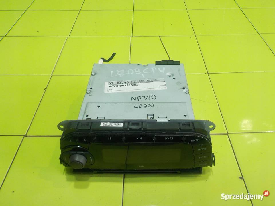 SEAT LEON II LIFT 09r radio CD W01P00 Suków