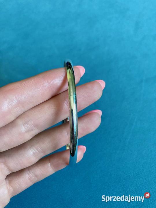 Srebrny komplet biżuterii kolczyki koła Nisko