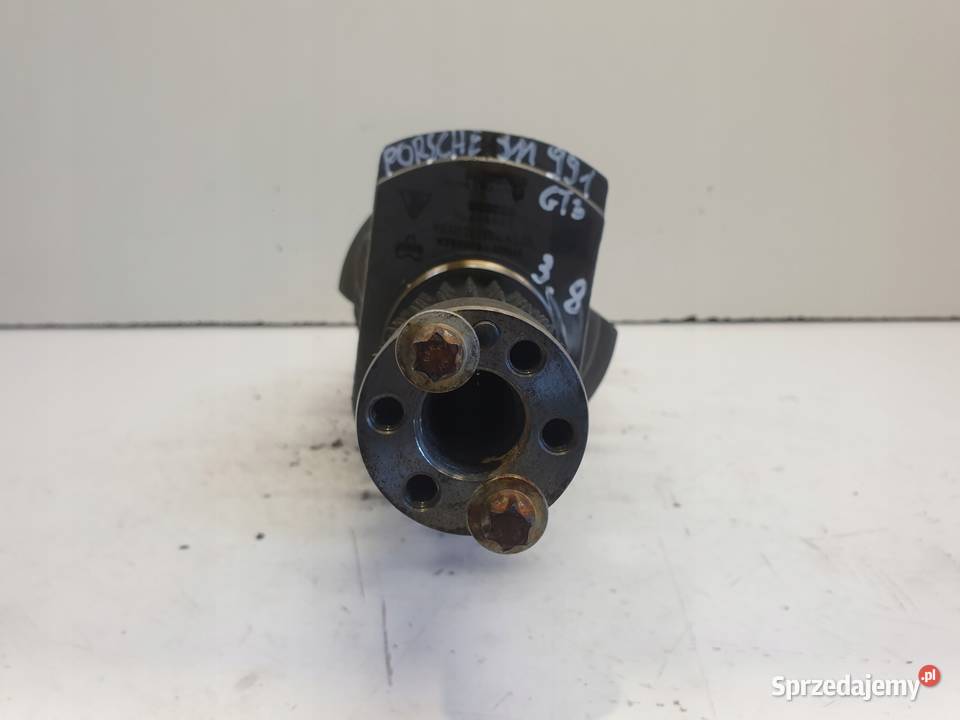 Porsche 911 991 GT3 38 WAŁ KORBOWY 9A110207794 osobowe Motoryzacja Rudka