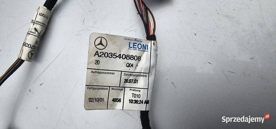 Wiązka lusterka mercedes w203 a2035408808 wielkopolskie Zbąszyń