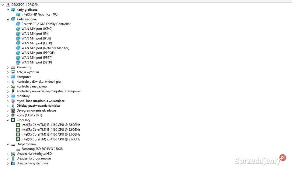 Komputer biurowy PC Windows 11 i3 2x 36Ghz 12GB Lublin