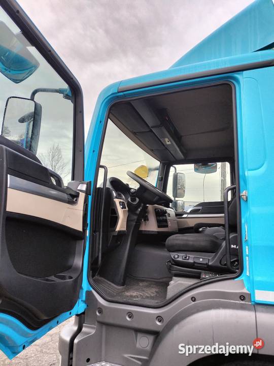 MAN TGM 15250 4x2 KONTENER IZOTERMA WINDA 250KM śląskie Częstochowa