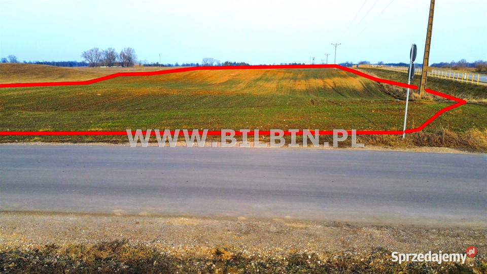 Działka Aleksandrowo 8527m2 gaz sprzedam