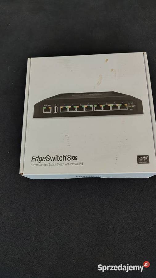 Nowy switch EdgeMAX UBIQUITI mazowieckie Karczew