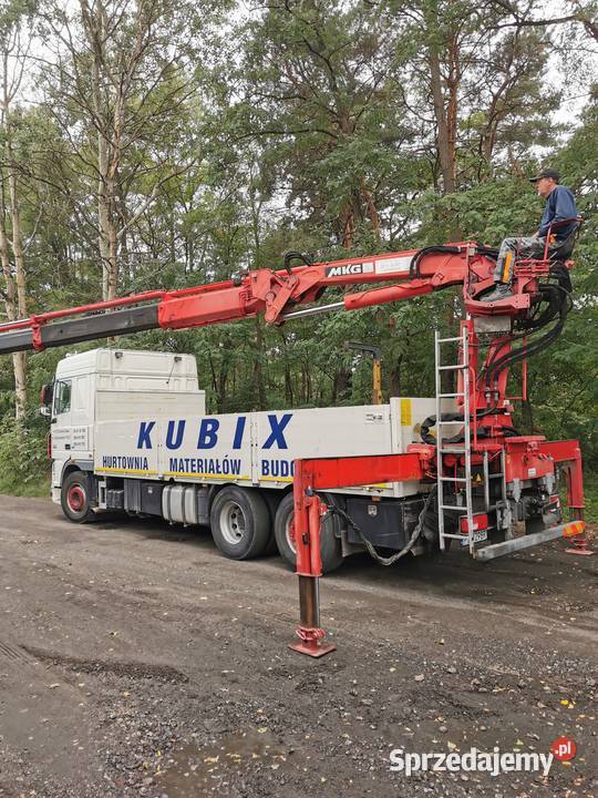 Sprzedam DAF XF 105 skrzyniowy 2012 r z HDS lubuskie Zielona Góra