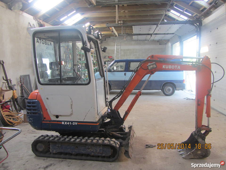 Minikoparka KUBOTA KX41 2V Mircze