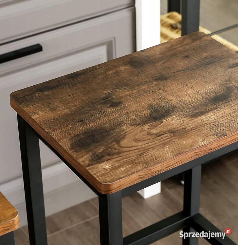 Hokery krzesła barowe stołki Rustykalne 2 DREWNO Choroszcz