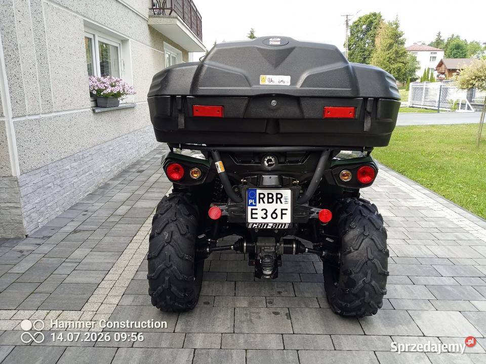 Can am Outlander 650 4x4 Idealny Stan 2022 Brzozów