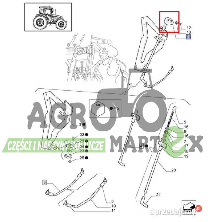 5095271 OSŁONA CNH Wichrów