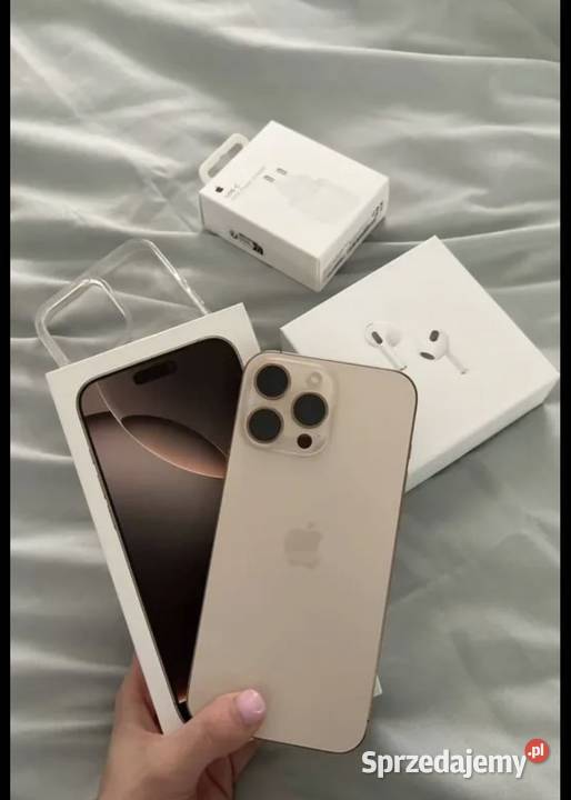 iPhone 16 pro gold 1t Warszawa