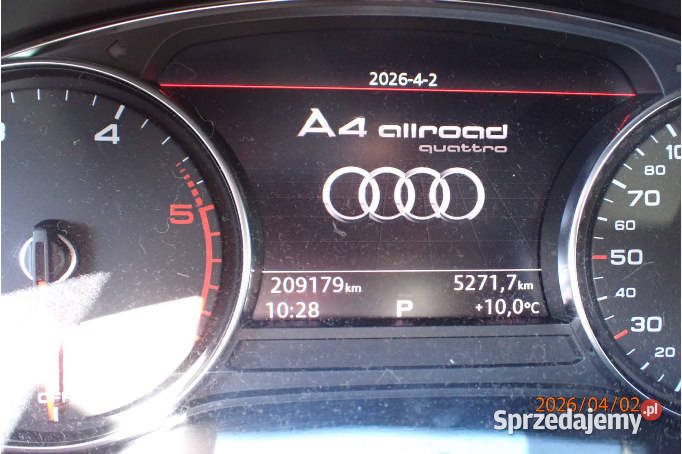 AUDI A4 ALLROAD 2018 196800 ccm 190 automatyczna Warszawa