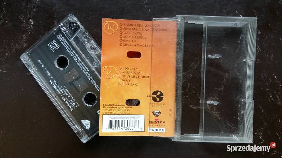 Kaseta magnetofonowa Khadja Nin Sambolera Płyty i kasety