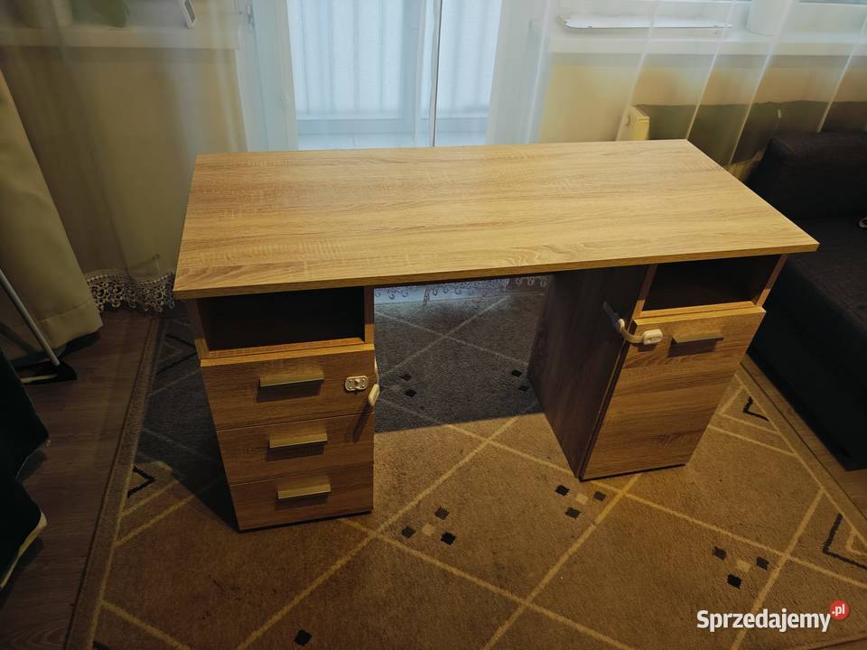 Biurko dąb sonoma Gdańsk