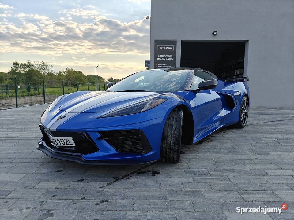 Chevrolet Corvette c8 2021 3LT nieuszkodzony Tarnów sprzedam