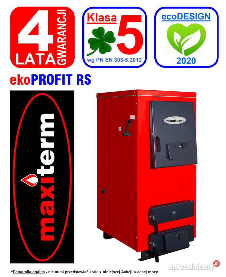 Kocioł zasypowy MAXITERM ekoPROFIT RS 20 kW