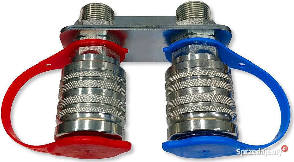 TABLICA Mocowanie Dwóch Szybkozłączy GNIAZD EURO Solec Kujawski