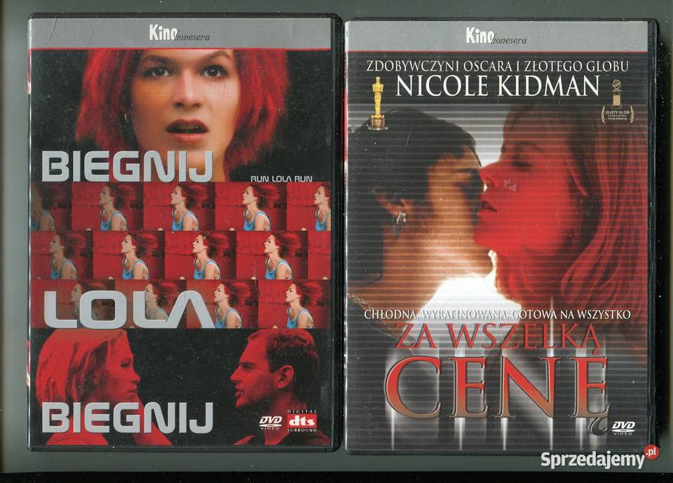 wszelką cenę i Biegnij Lola biegnij 2 filmy DVD Szczecin