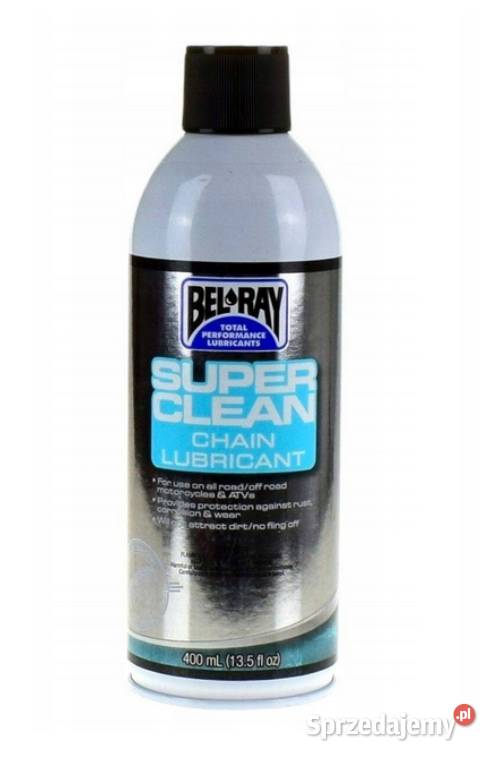 SMAR DO ŁAŃCUCHA BELRAY SUPER CLEAN 400ML USA Sosnowiec