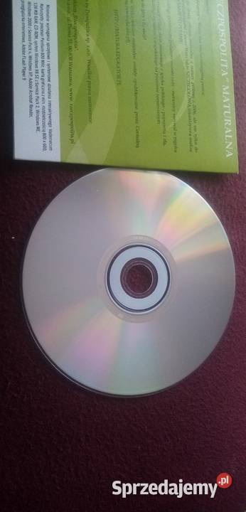 Płyta CD Rzeczpospolita Maturalna WOS Matematyka Wieliczka