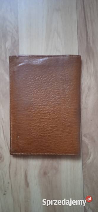 Portfel z PRLu Skórzany Dla mężczyzn