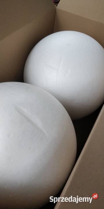 Kula styropianowa 40 Pakiet 2 Pełna w środku łódzkie Skierniewice