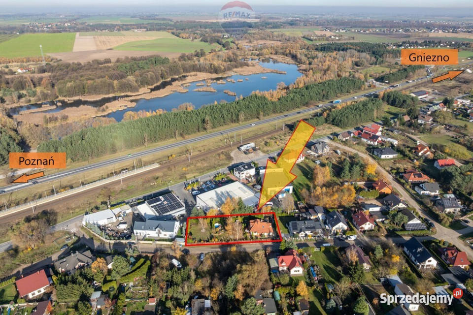 Pobiedziska dom na dużej działce świetny dojazd garaż Sprzedaż