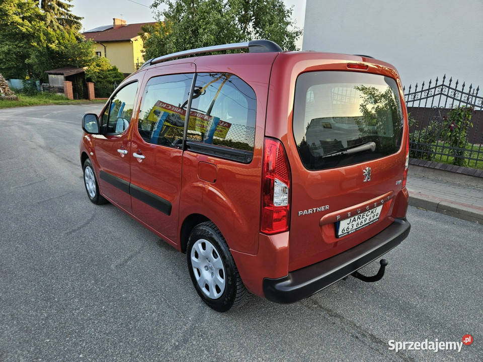 Peugeot Partner Opłacony Zdrowy Zadbany czujnik zmierzchu Kisielice