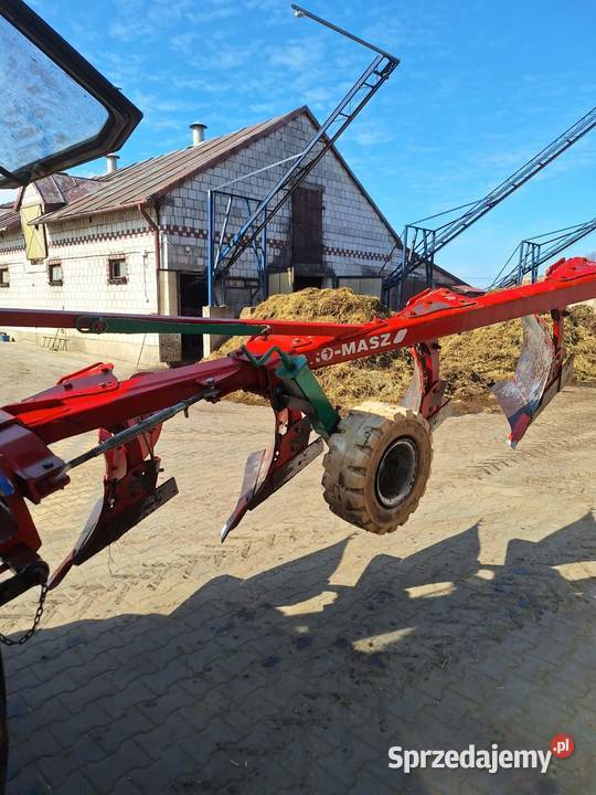 Pług agromasz PJ4 mało używany rolnika Pługi Siedlce