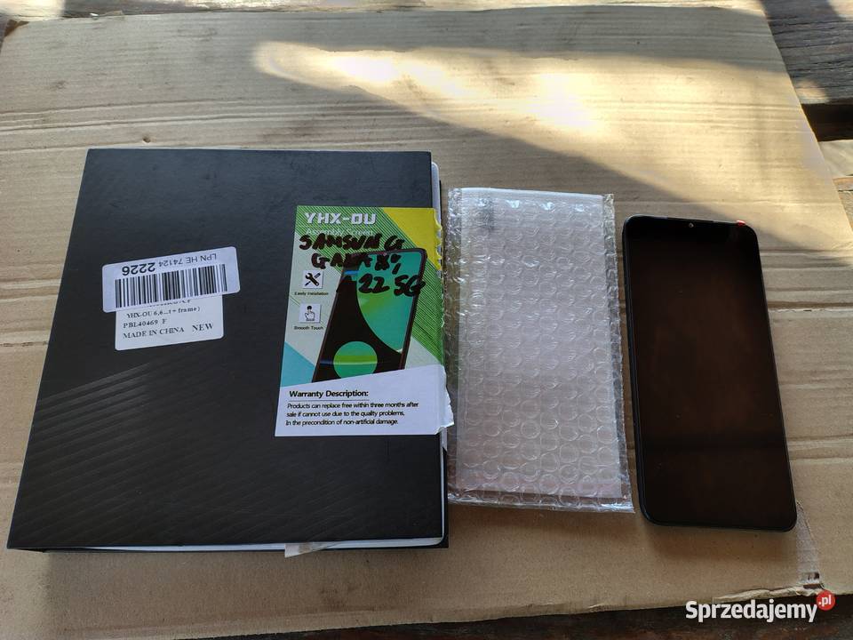 Wyświetlacz Do Samsung Galaxy A22 5G Akcesoria i części Zawiercie